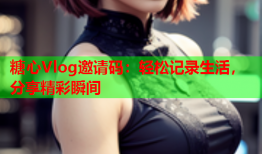 糖心Vlog邀请码:轻松记录生活,分享精彩瞬间