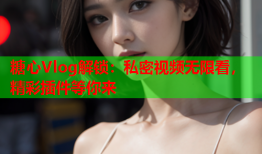 糖心Vlog解锁:私密视频无限看,精彩插件等你来