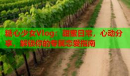 糖心少女Vlog:甜蜜日常,心动分享,解锁你的专属恋爱指南