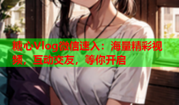 糖心Vlog微信速入:海量精彩视频,互动交友,等你开启