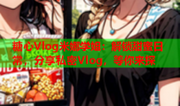 糖心Vlog米娜学姐:解锁甜蜜日常,分享私密Vlog,等你来探