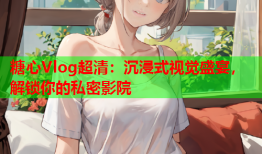 糖心Vlog超清:沉浸式视觉盛宴,解锁你的私密影院