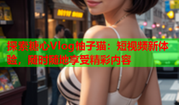 探索糖心Vlog柚子猫:短视频新体验,随时随地享受精彩内容