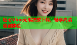 糖心Vlog无限次数下载,畅享高清追剧体验