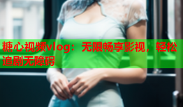 糖心视频vlog:无限畅享影视,轻松追剧无障碍