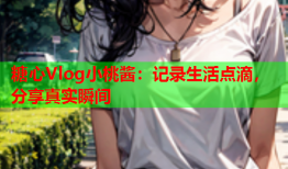 糖心Vlog小桃酱:记录生活点滴,分享真实瞬间