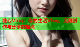 糖心Vlog:你的生活Vlog,无限创作与分享的起点