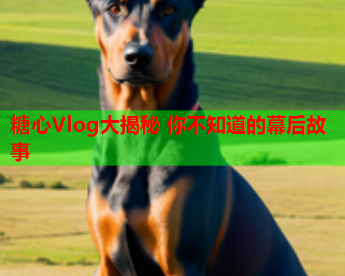糖心Vlog大揭秘 你不知道的幕后故事 糖心Vlog大揭秘 你不知道的幕后故事