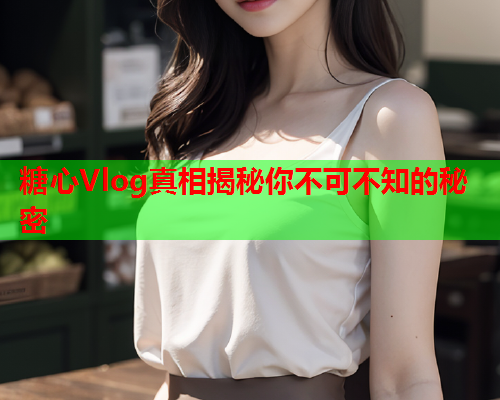 糖心Vlog真相揭秘你不可不知的秘密 糖心Vlog真相揭秘你不可不知的秘密