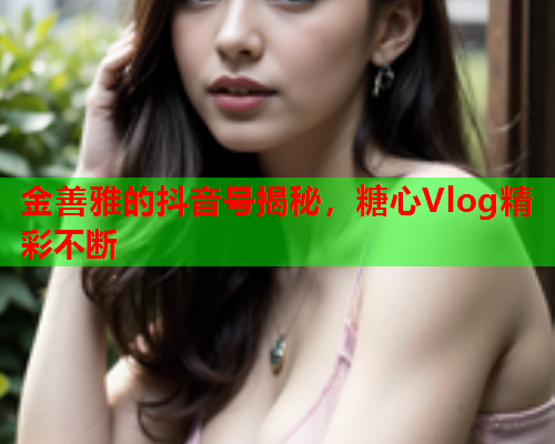 金善雅的抖音号揭秘,糖心Vlog精彩不断 金善雅的抖音号揭秘,糖心Vlog精彩不断