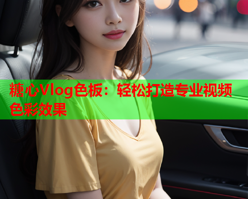 糖心Vlog色板:轻松打造专业视频色彩效果 糖心Vlog色板:轻松打造专业视频色彩效果