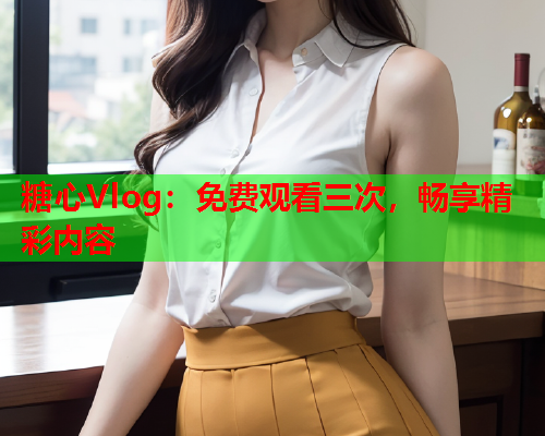 糖心Vlog:免费观看三次,畅享精彩内容 糖心Vlog:免费观看三次,畅享精彩内容