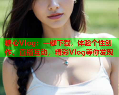 糖心Vlog:一键下载,体验个性创作、直播互动,精彩Vlog等你发现 糖心Vlog:一键下载,体验个性创作、直播互动,精彩Vlog等你发现