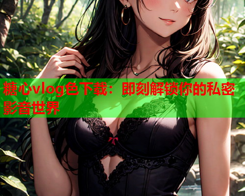 糖心vlog色下载:即刻解锁你的私密影音世界 糖心vlog色下载:即刻解锁你的私密影音世界
