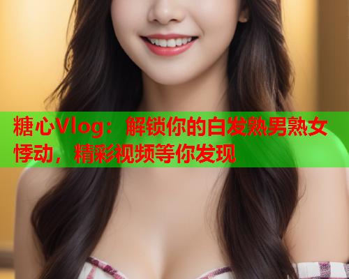糖心Vlog:解锁你的白发熟男熟女悸动,精彩视频等你发现 糖心Vlog:解锁你的白发熟男熟女悸动,精彩视频等你发现