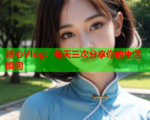糖心Vlog:每天三次分享你的生活瞬间 糖心Vlog:每天三次分享你的生活瞬间