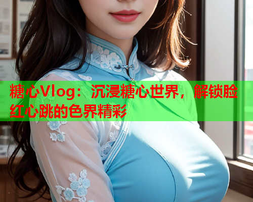 糖心Vlog:沉浸糖心世界,解锁脸红心跳的色界精彩 糖心Vlog:沉浸糖心世界,解锁脸红心跳的色界精彩