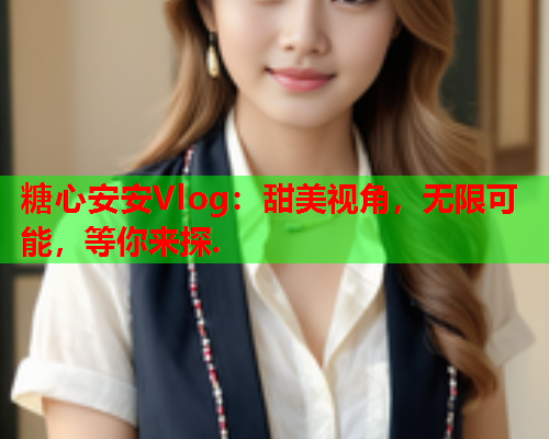 糖心安安Vlog:甜美视角,无限可能,等你来探. 糖心安安Vlog:甜美视角,无限可能,等你来探.